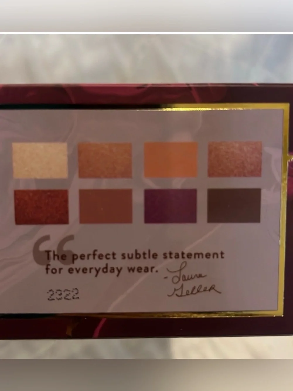 Laura Geller Blend Away Berry & Bright 8 Multi Finish Eyeshadows NWT